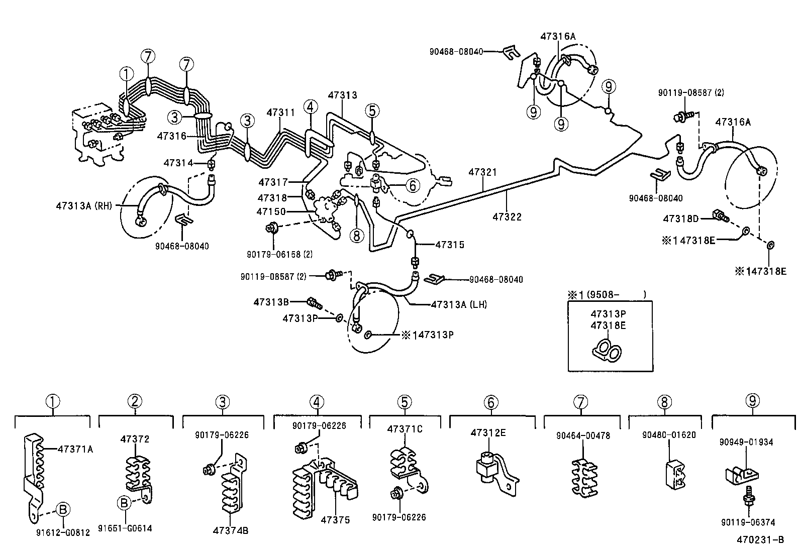 44510-20180 ACTUATOR ASSY, BRAKE product image