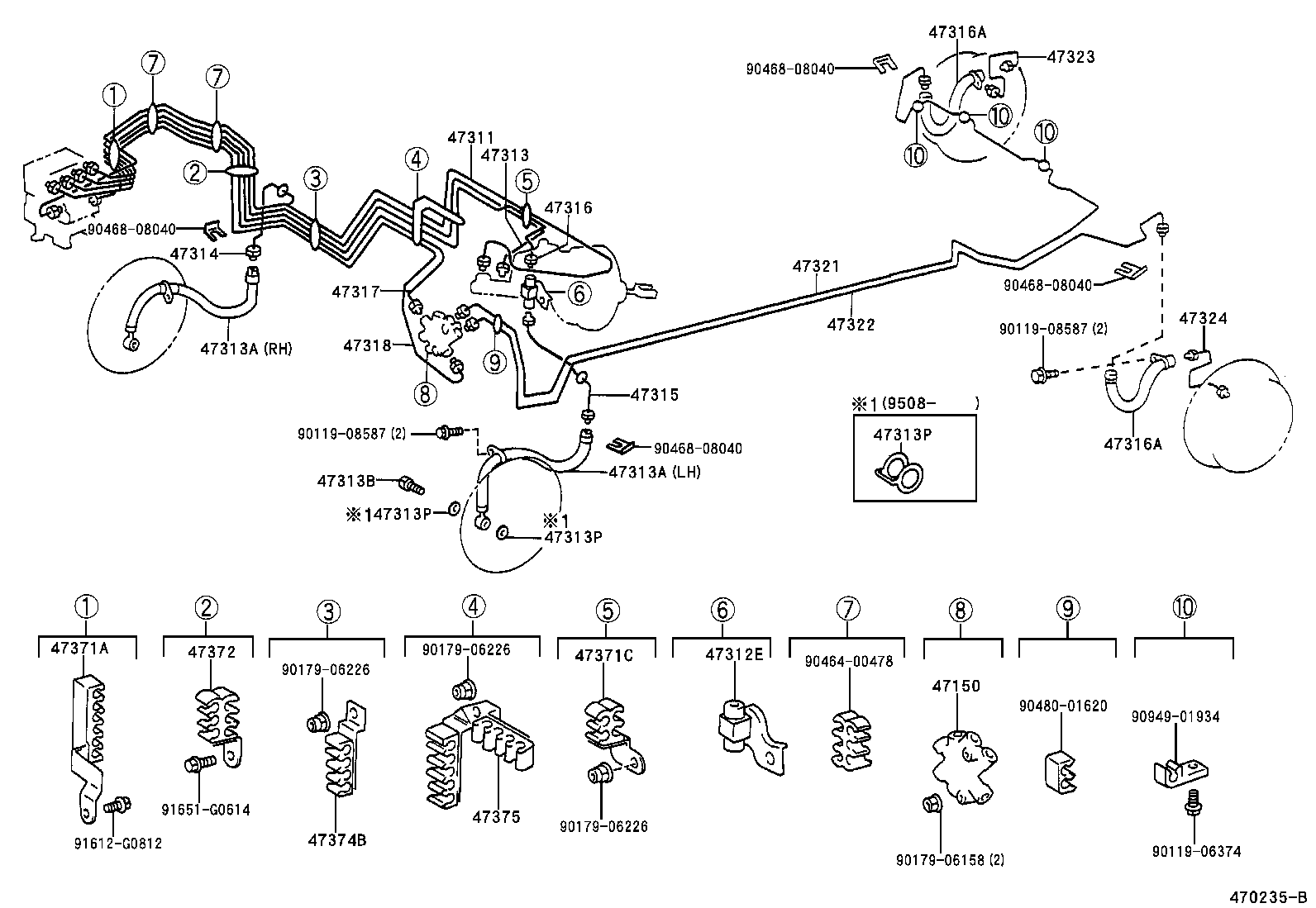 44510-20180 ACTUATOR ASSY, BRAKE product image