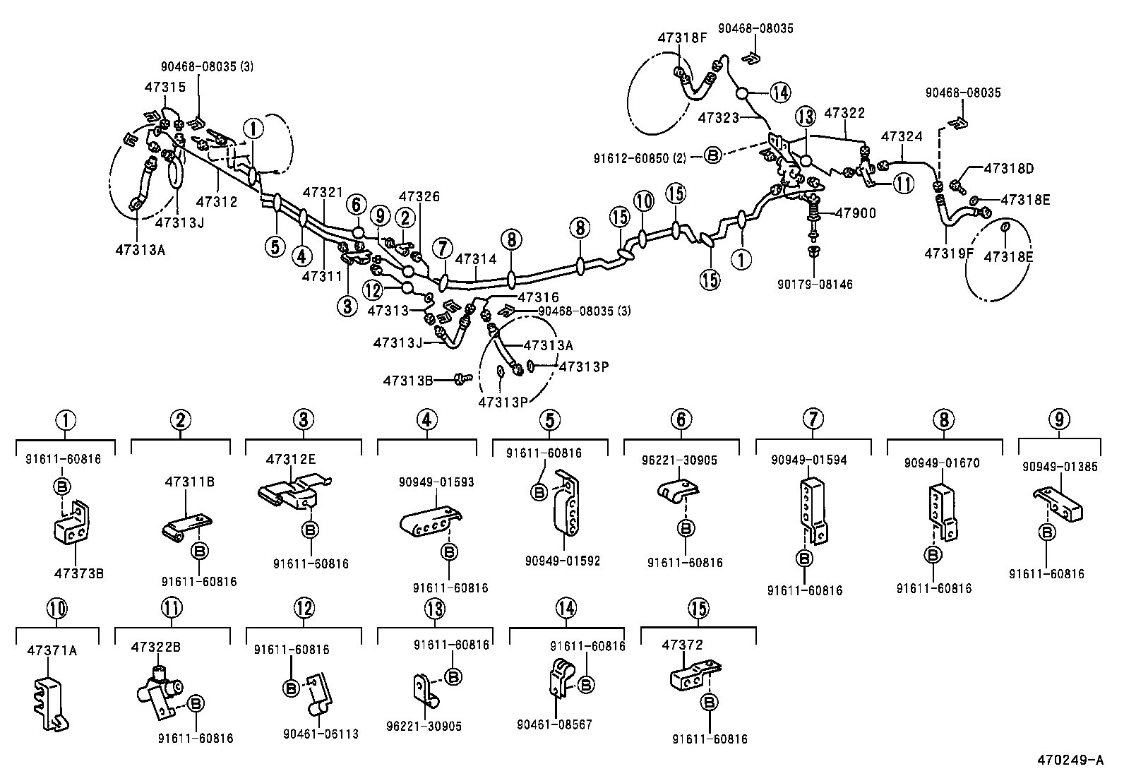 44510-28040 ACTUATOR ASSY, BRAKE product image