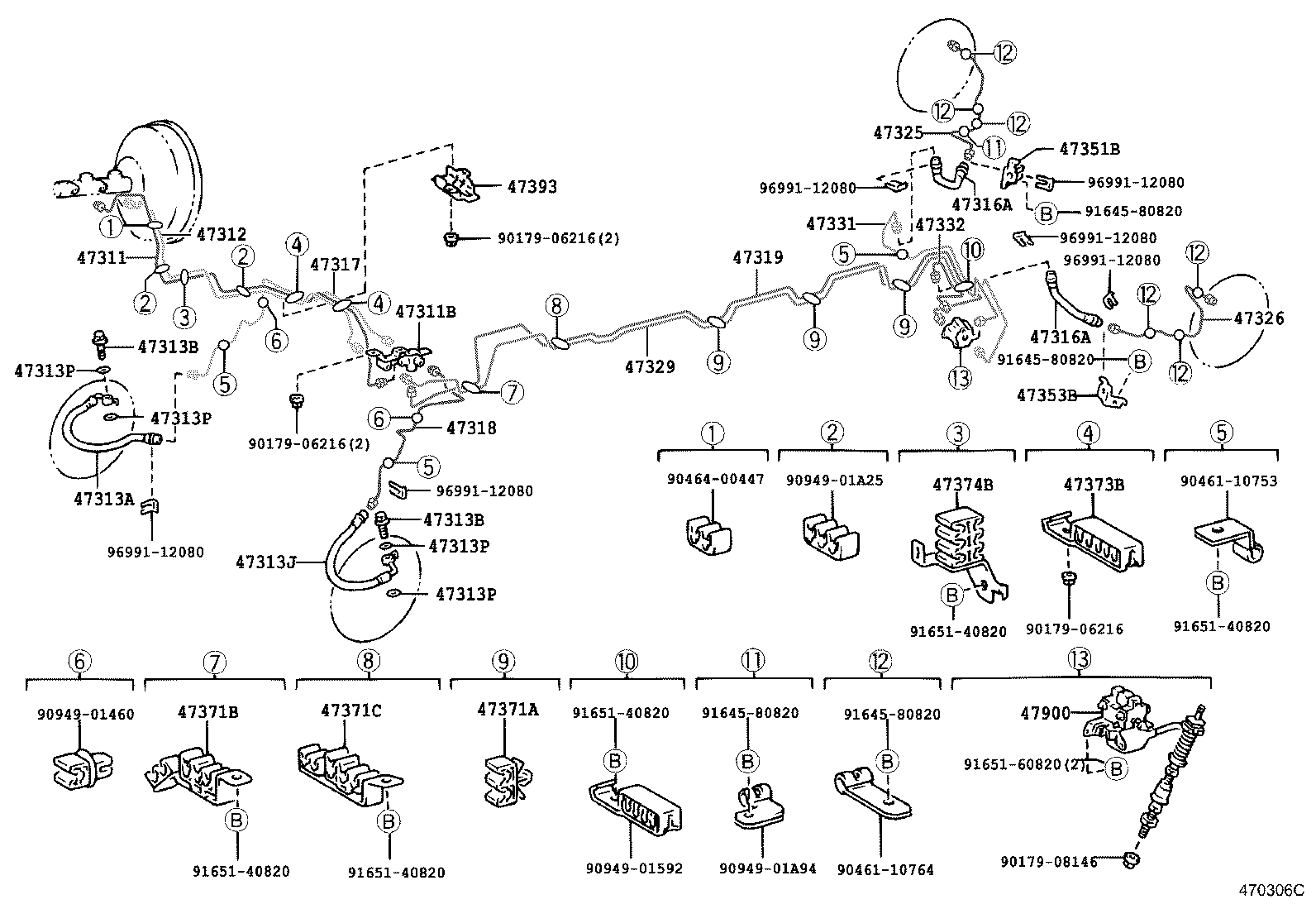 44050-26020 ACTUATOR ASSY, BRAKE product image