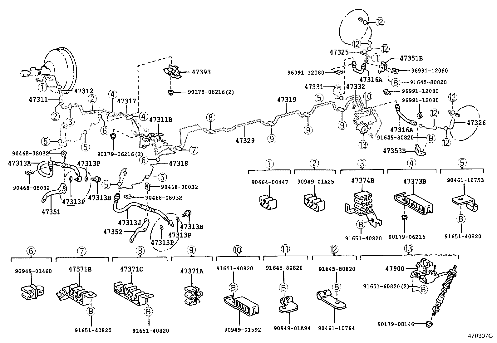 44050-26020 ACTUATOR ASSY, BRAKE product image