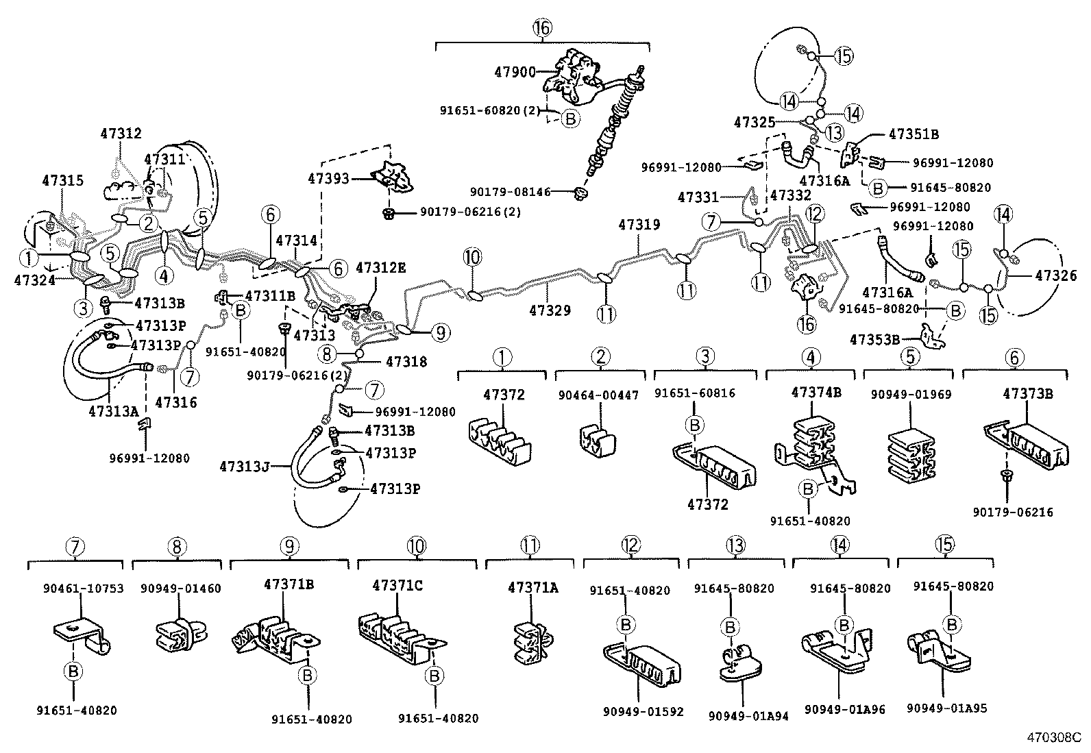 44050-26020 ACTUATOR ASSY, BRAKE product image