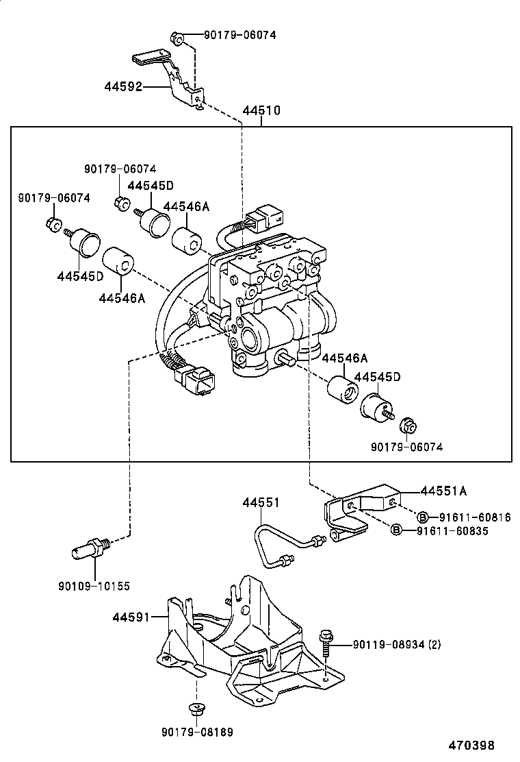 47150-20270 VALVE ASSY, PROPORTIONING product image