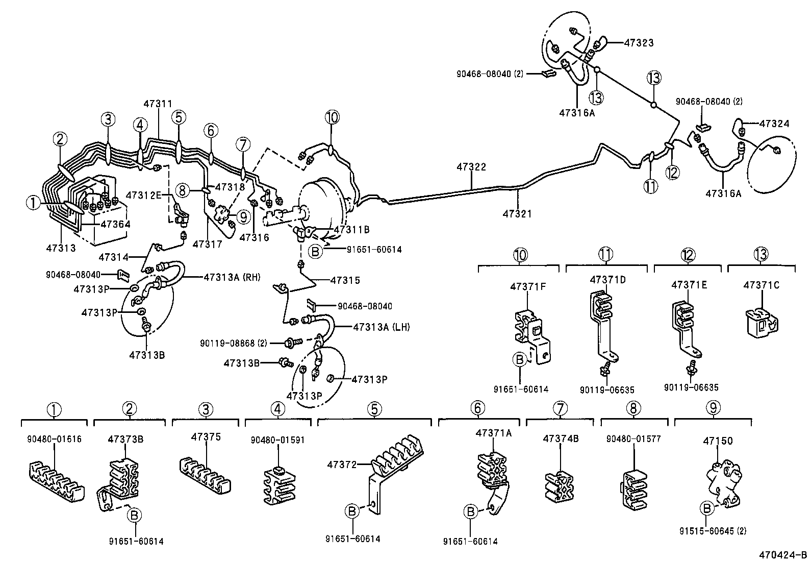 44510-12190 ACTUATOR ASSY, BRAKE product image