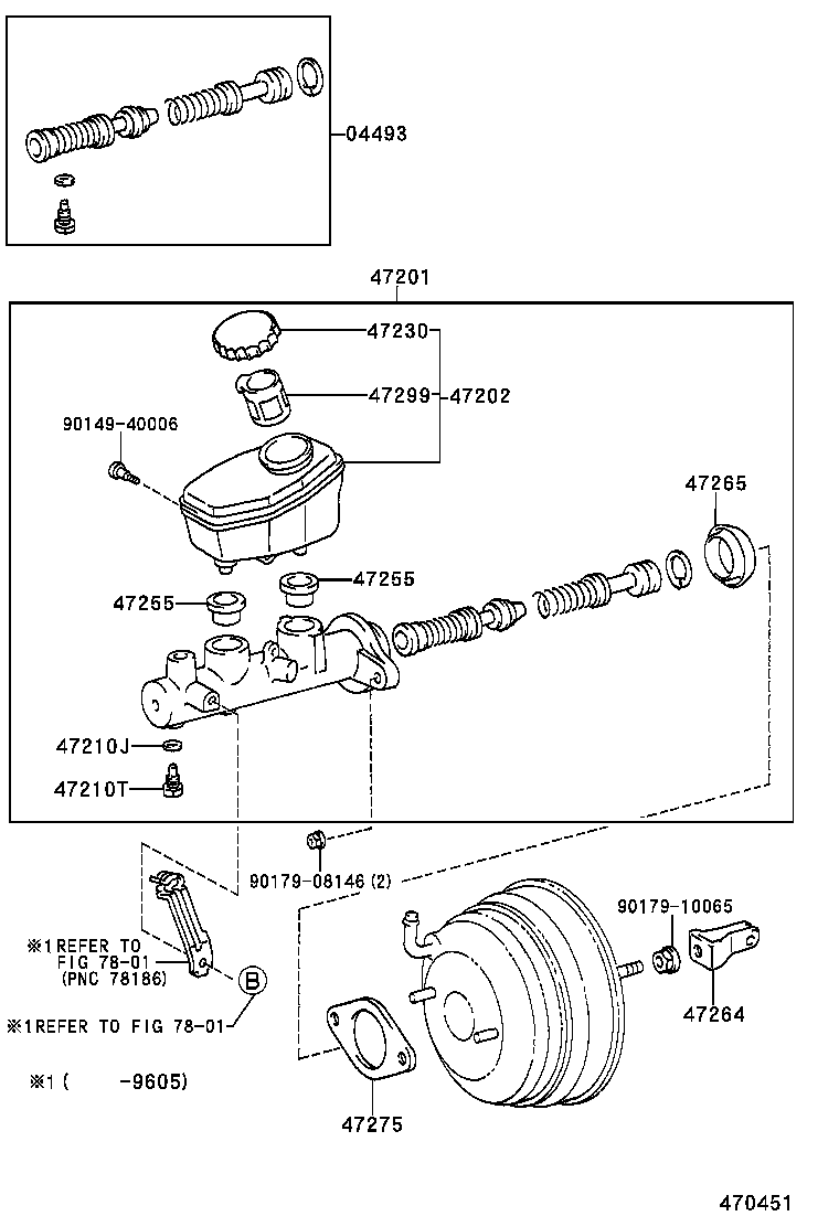 47220-30060 RESERVOIR SUB-ASSY, BRAKE MASTER CYLINDER product image