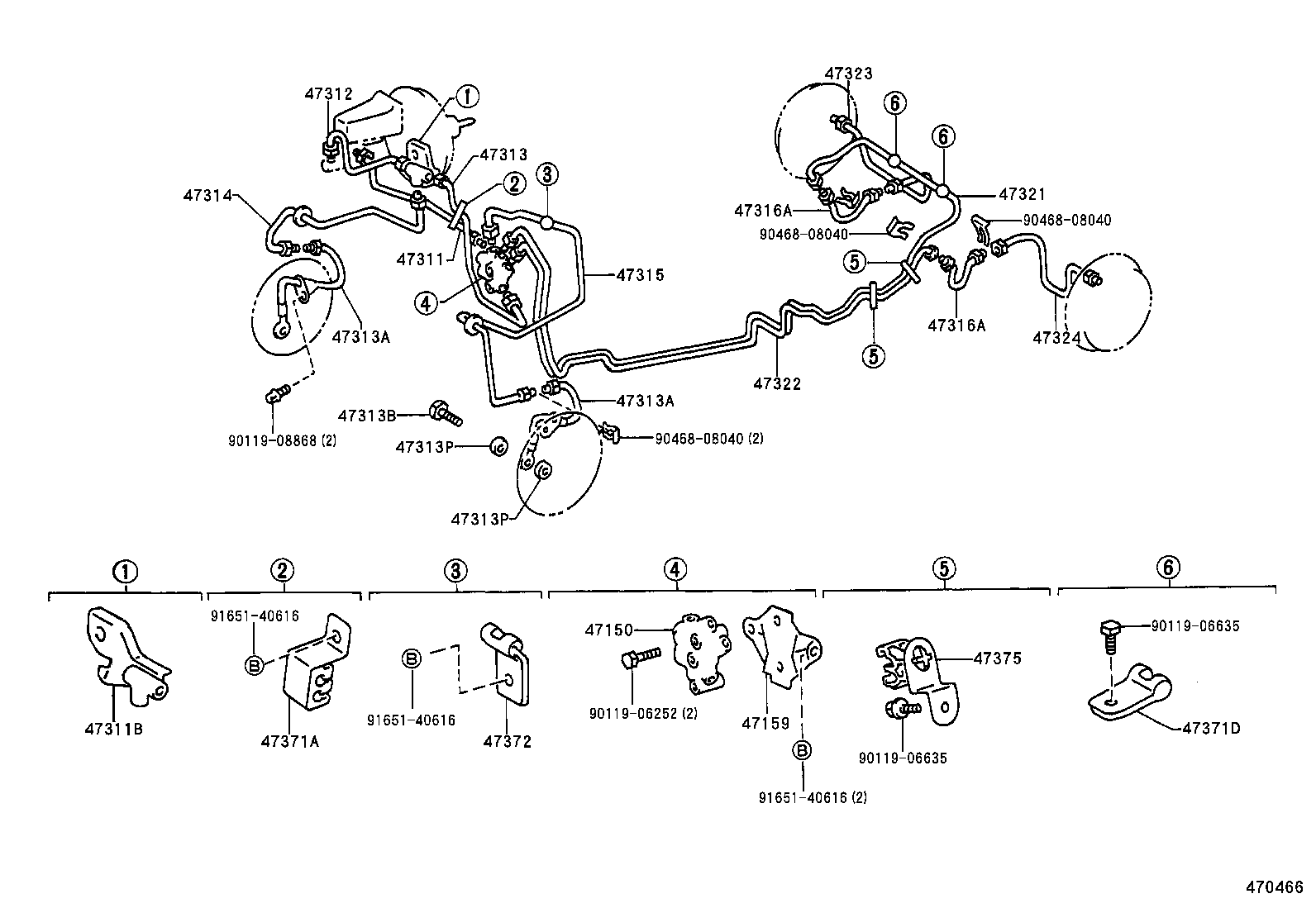 44510-12030 ACTUATOR ASSY, BRAKE product image