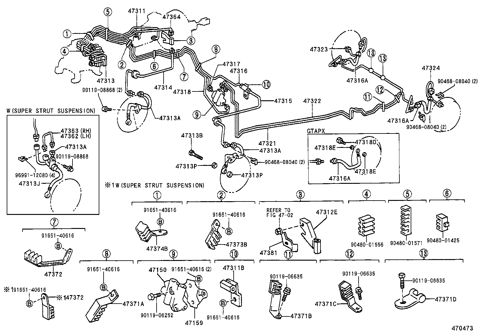 44510-12030 ACTUATOR ASSY, BRAKE product image