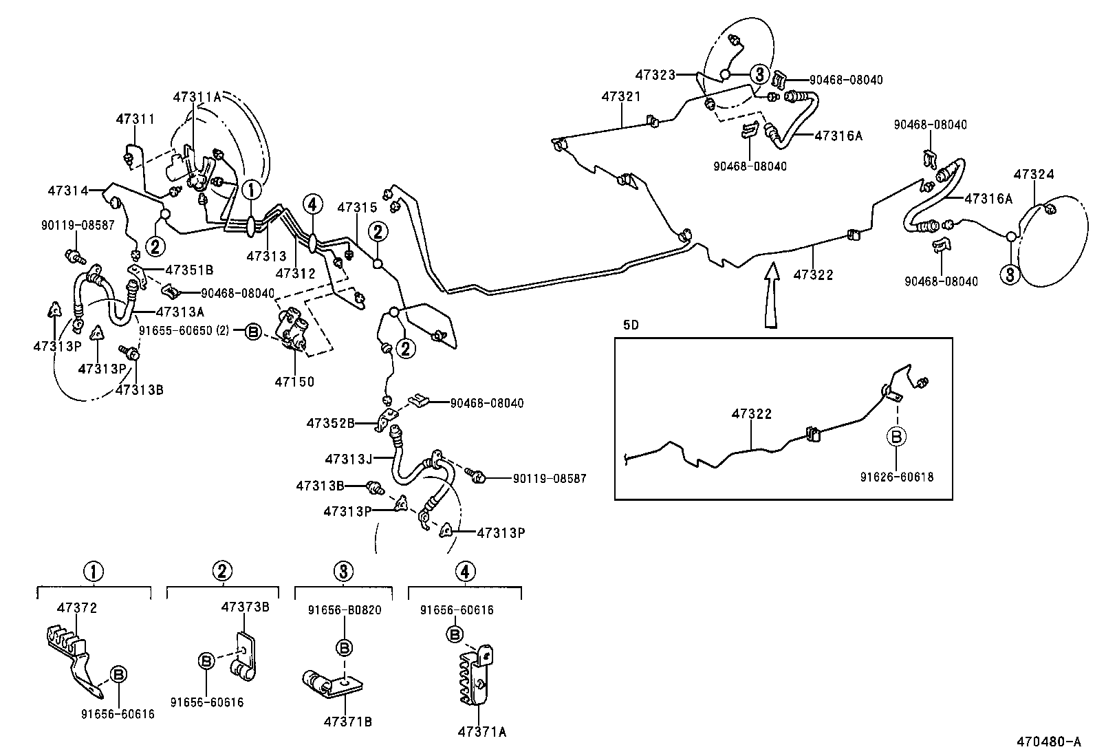 44510-42010 ACTUATOR ASSY, BRAKE product image