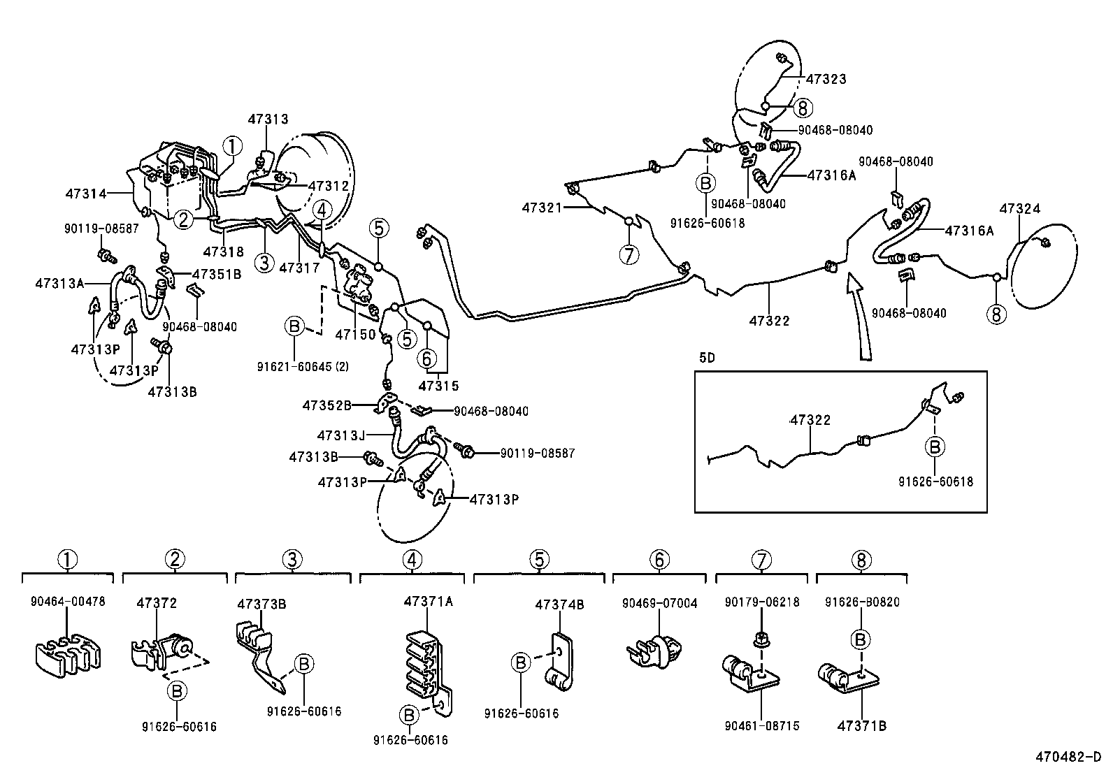 44510-42010 ACTUATOR ASSY, BRAKE product image