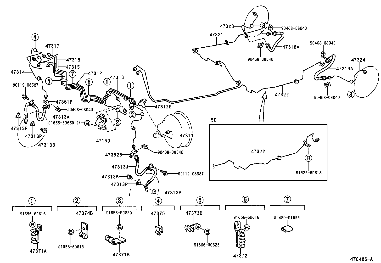 44510-42010 ACTUATOR ASSY, BRAKE product image