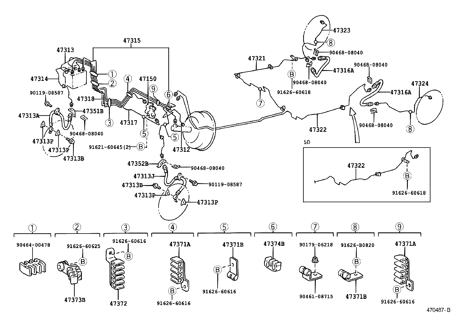 44510-42010 ACTUATOR ASSY, BRAKE product image