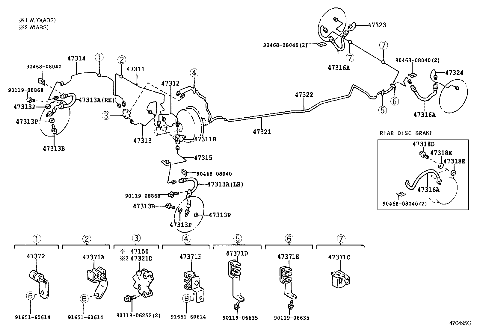 44050-12040 ACTUATOR ASSY, BRAKE product image