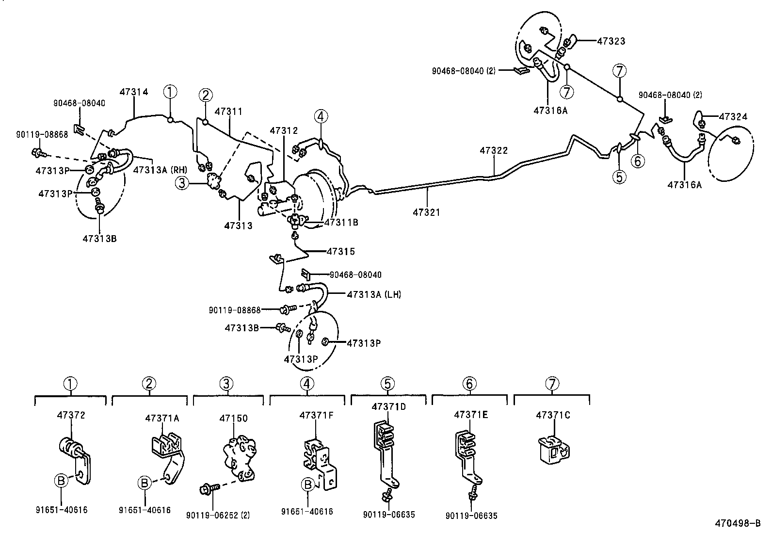 44050-12040 ACTUATOR ASSY, BRAKE product image