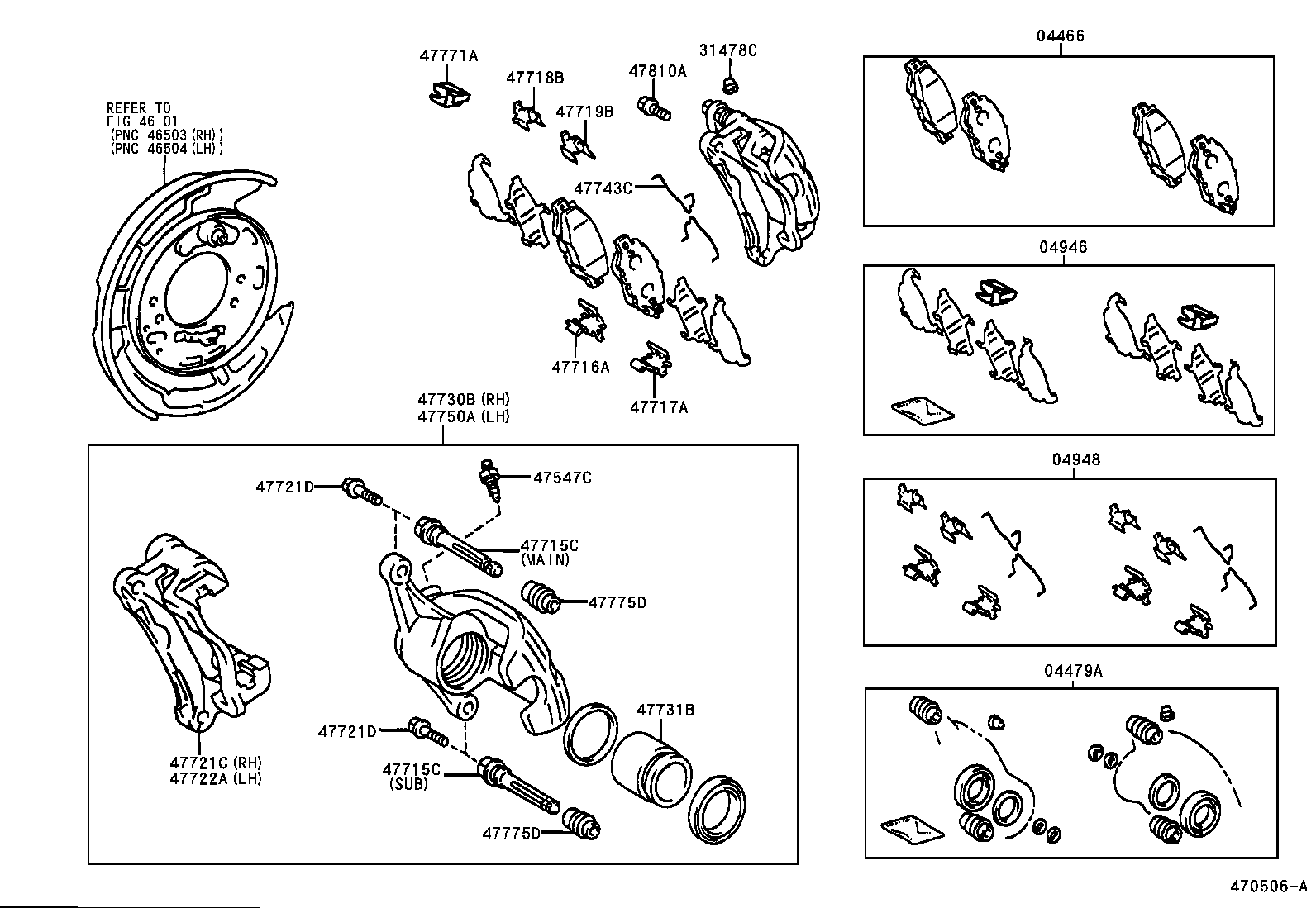 47715-22110 PIN, CYLINDER SLIDE(FOR REAR DISC BRAKE) product image