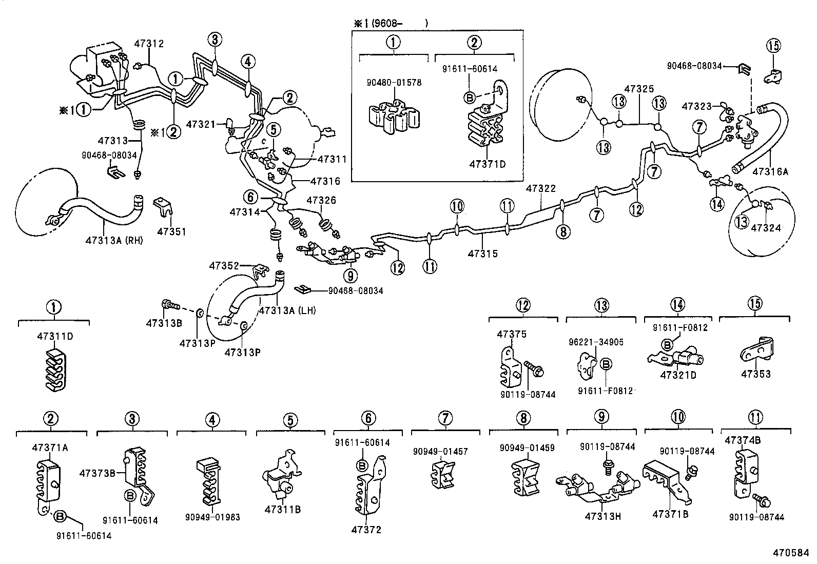 44050-34010 ACTUATOR ASSY, BRAKE product image