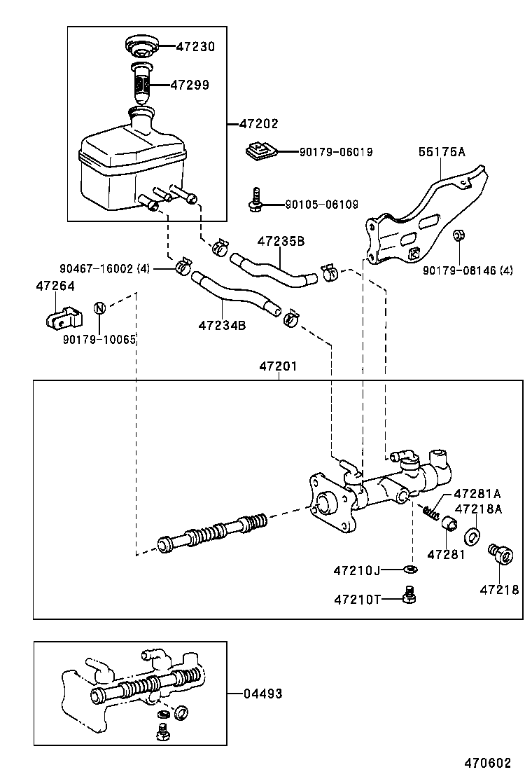 47218-30040 PLUG, MASTER CYLINDER FLUID OUTLET product image