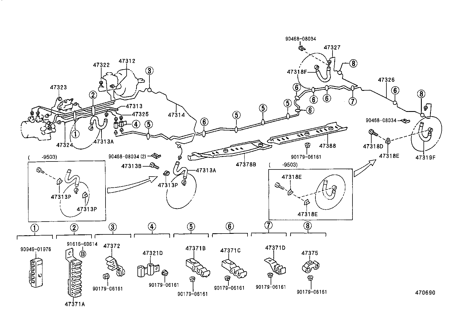 44510-50050 ACTUATOR ASSY, BRAKE product image
