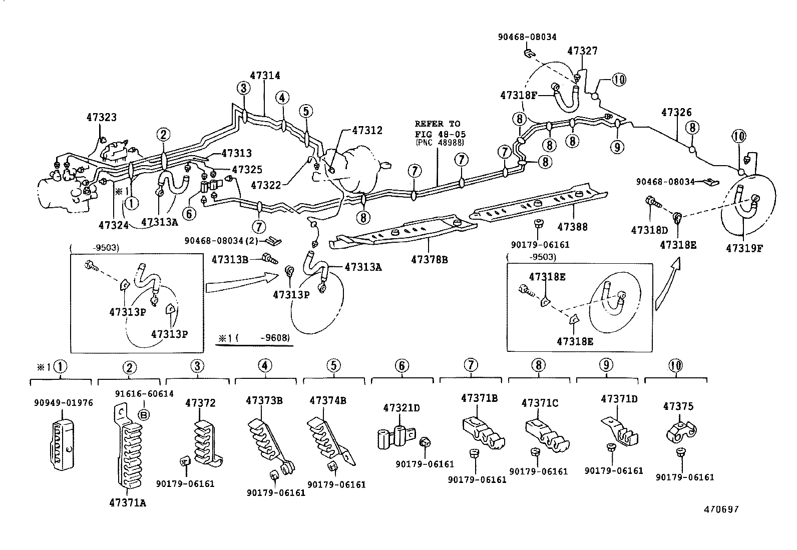 44510-50050 ACTUATOR ASSY, BRAKE product image