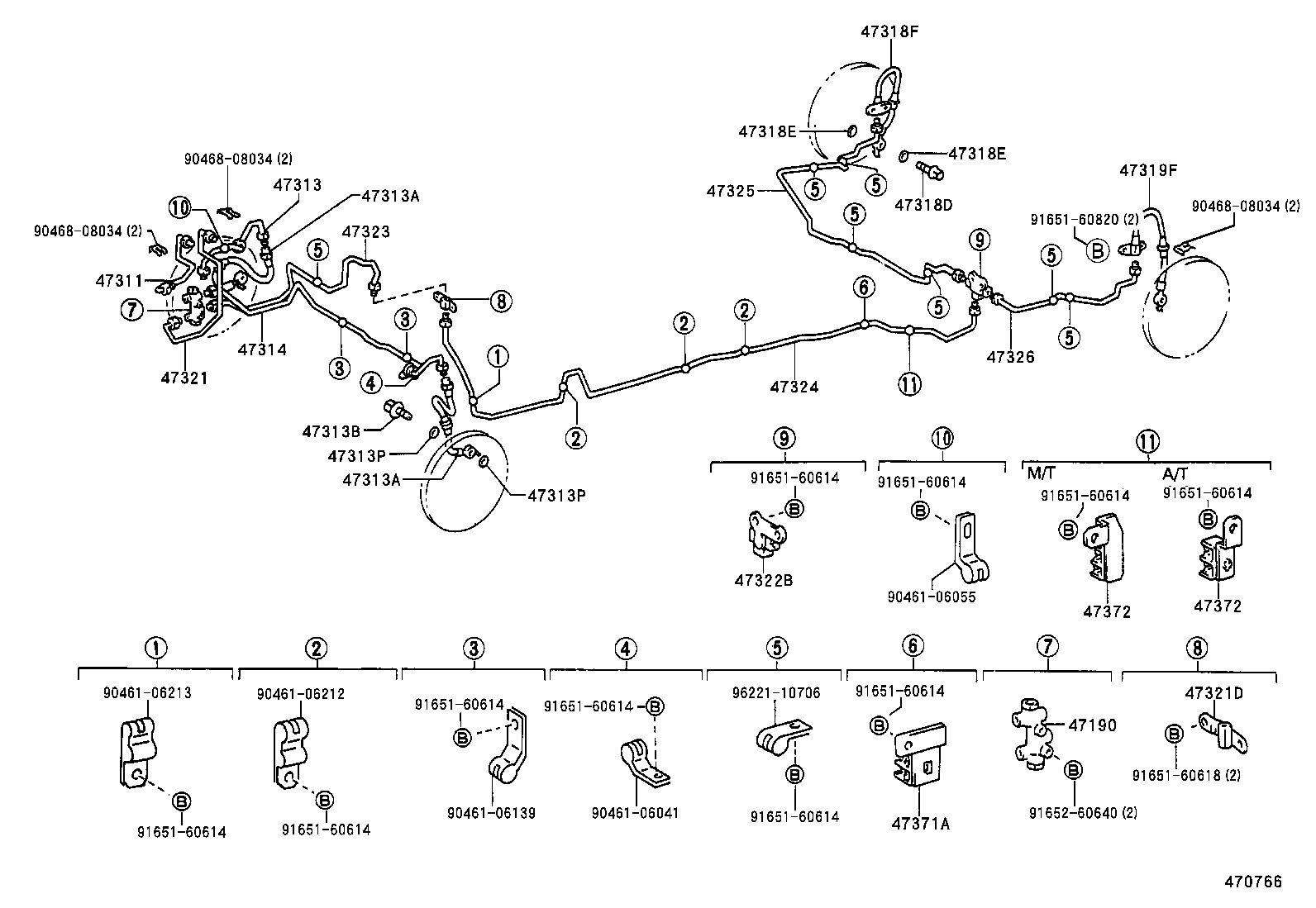 44510-17030 ACTUATOR ASSY, BRAKE product image