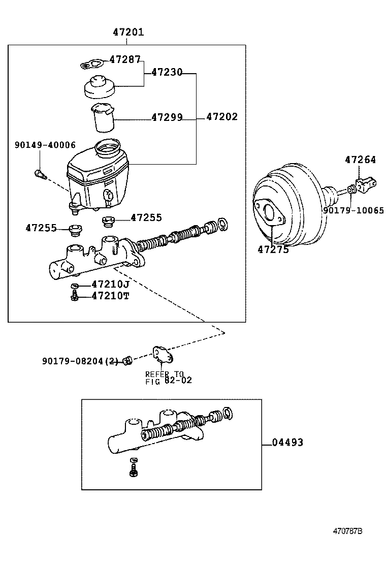 47201-3D520 CYLINDER SUB-ASSY, BRAKE MASTER product image