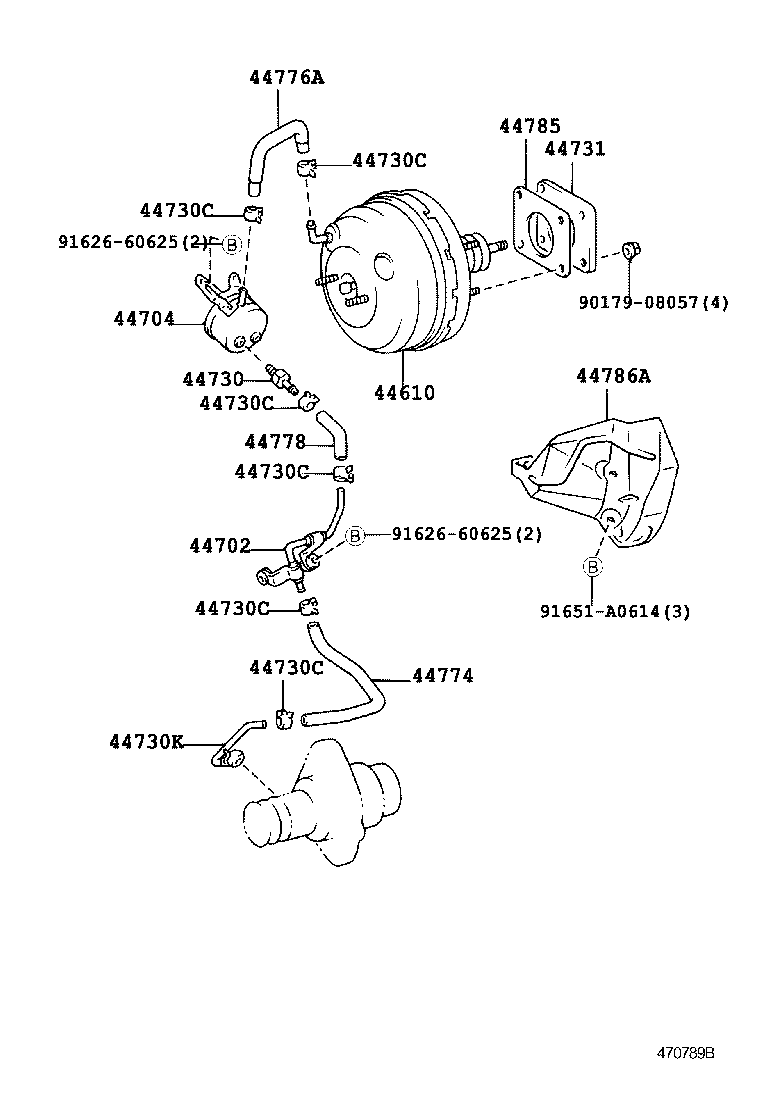 44610-3D720 BOOSTER ASSY, BRAKE product image
