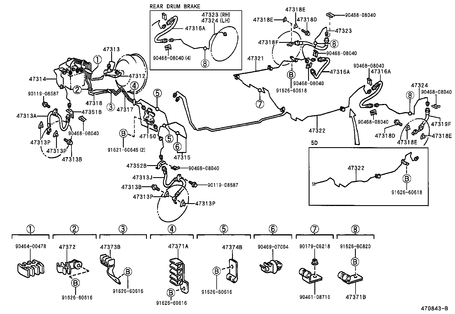44510-42010 ACTUATOR ASSY, BRAKE product image