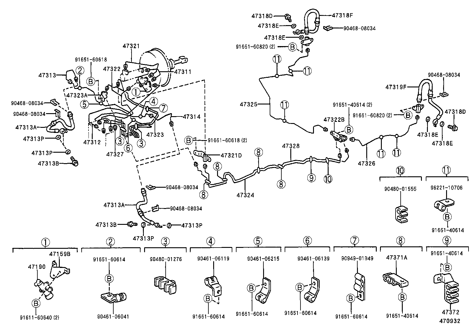 44510-17030 ACTUATOR ASSY, BRAKE product image