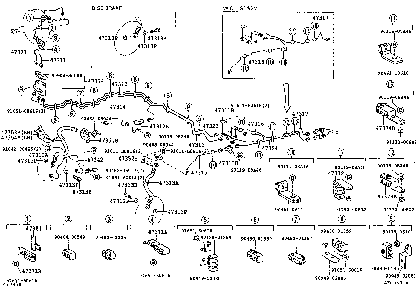 44510-36040 ACTUATOR ASSY, BRAKE product image