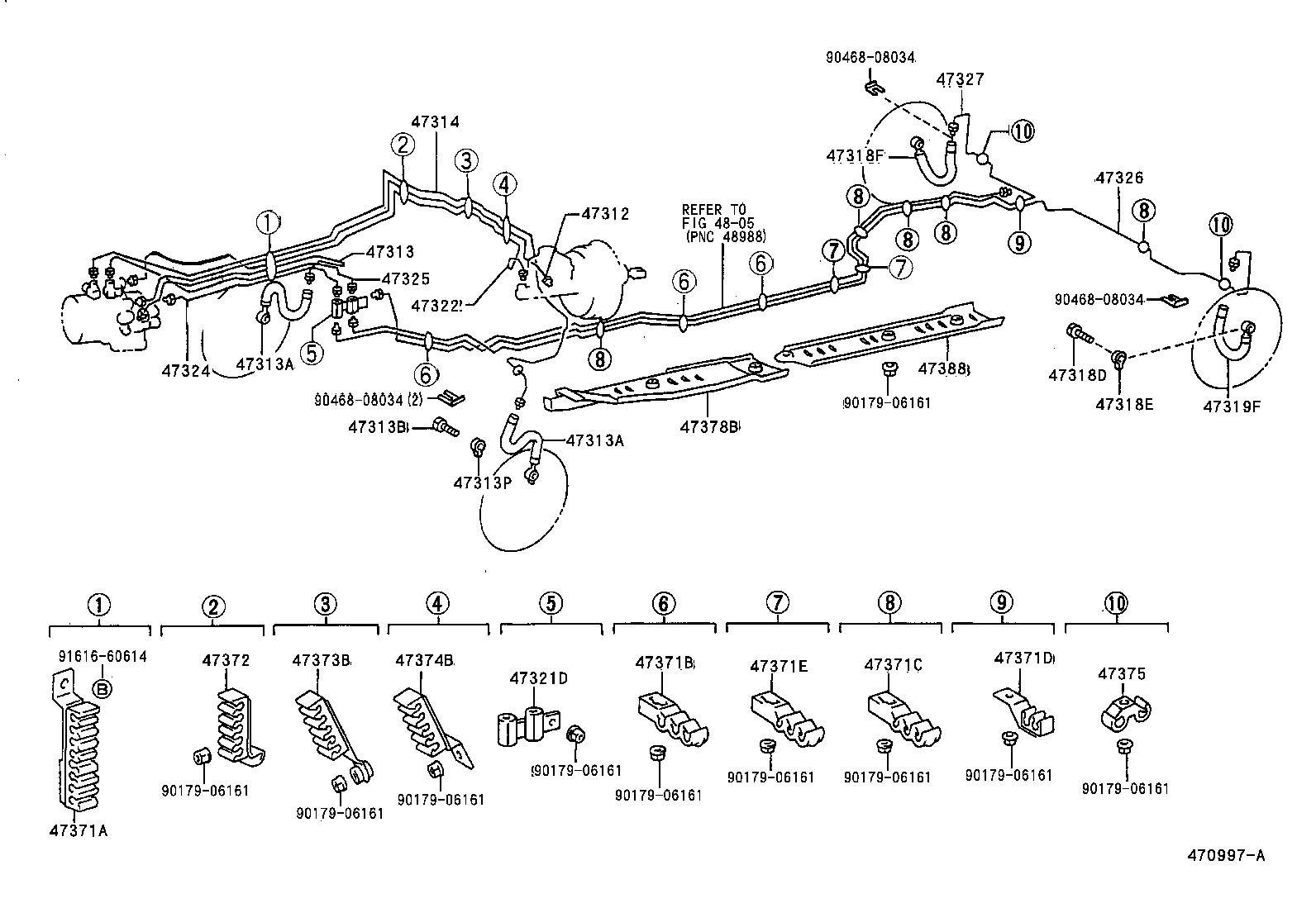 44510-50050 ACTUATOR ASSY, BRAKE product image