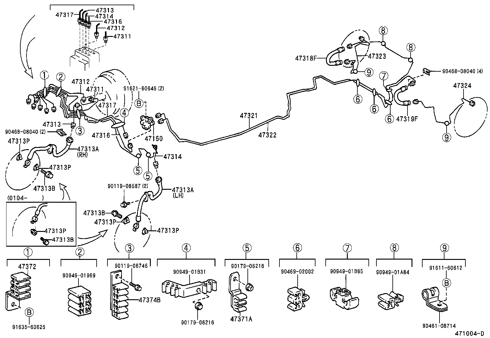 44050-44020 ACTUATOR ASSY, BRAKE product image