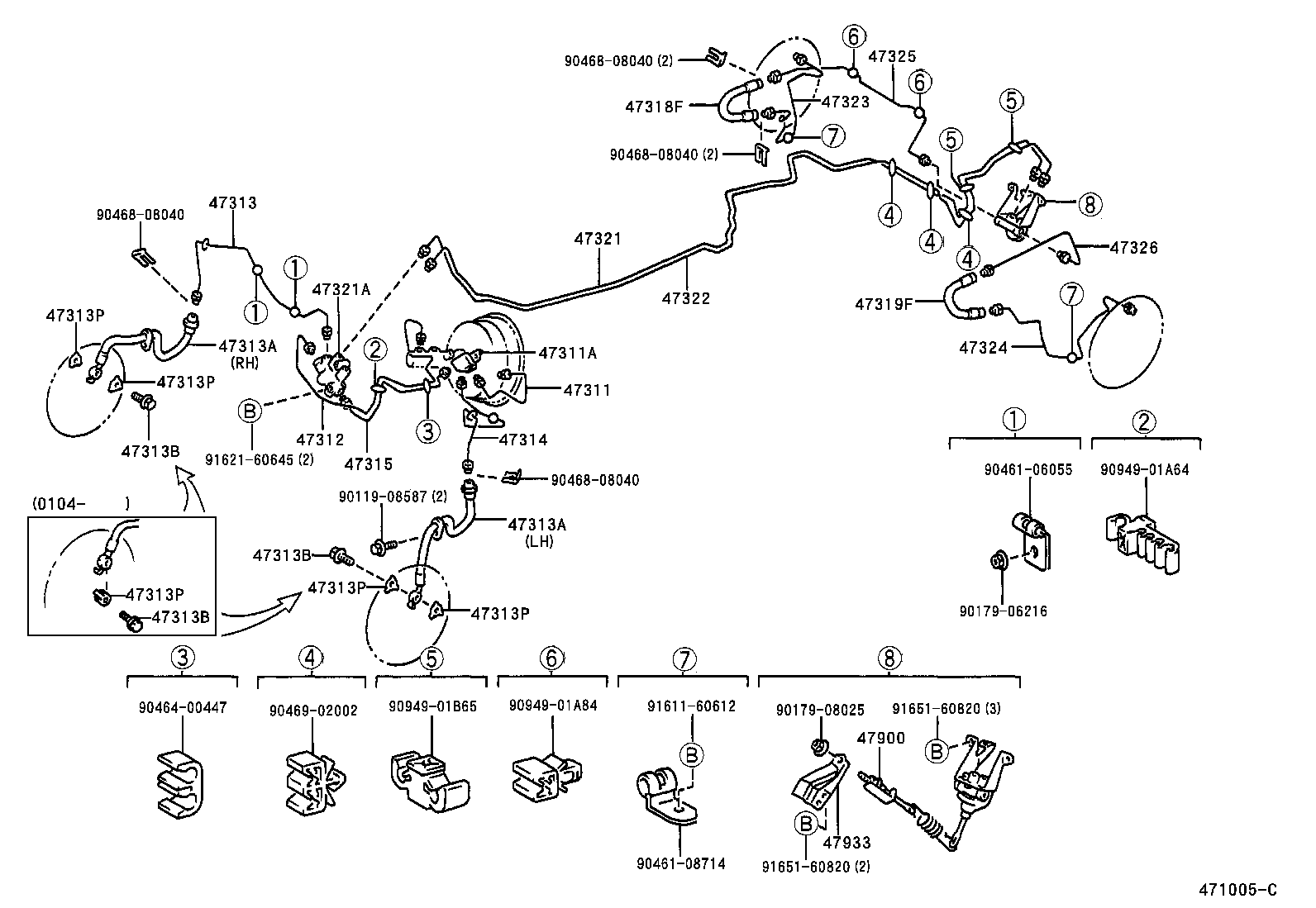 44050-44020 ACTUATOR ASSY, BRAKE product image