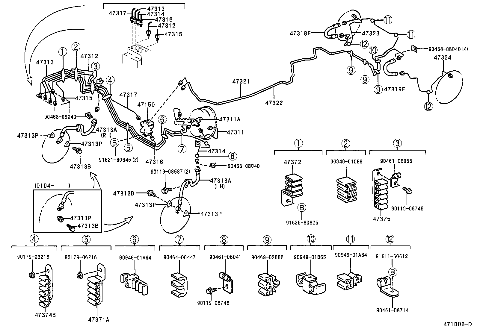 44050-44020 ACTUATOR ASSY, BRAKE product image