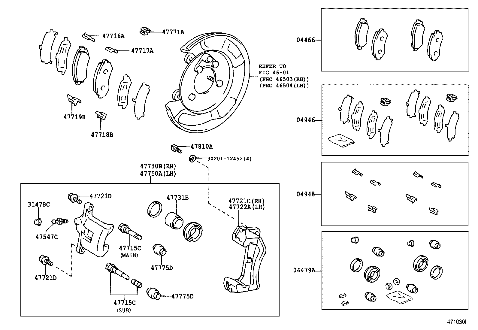 47715-60020 PIN, CYLINDER SLIDE(FOR REAR DISC BRAKE) product image