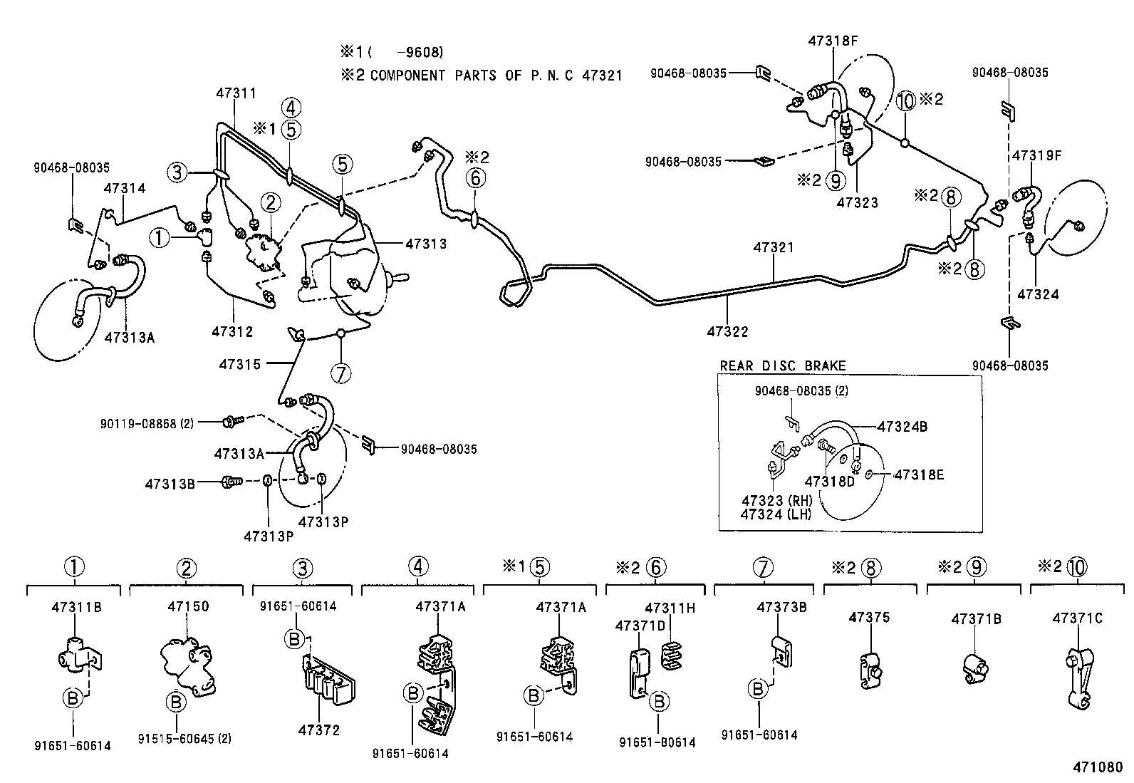 47150-46010 VALVE ASSY, PROPORTIONING product image