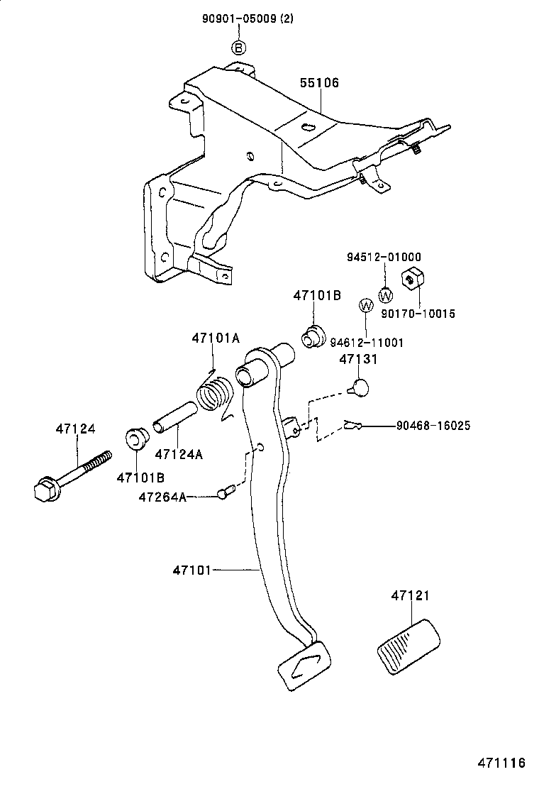 90240-10037 PIN(FOR PUSH ROD) product image