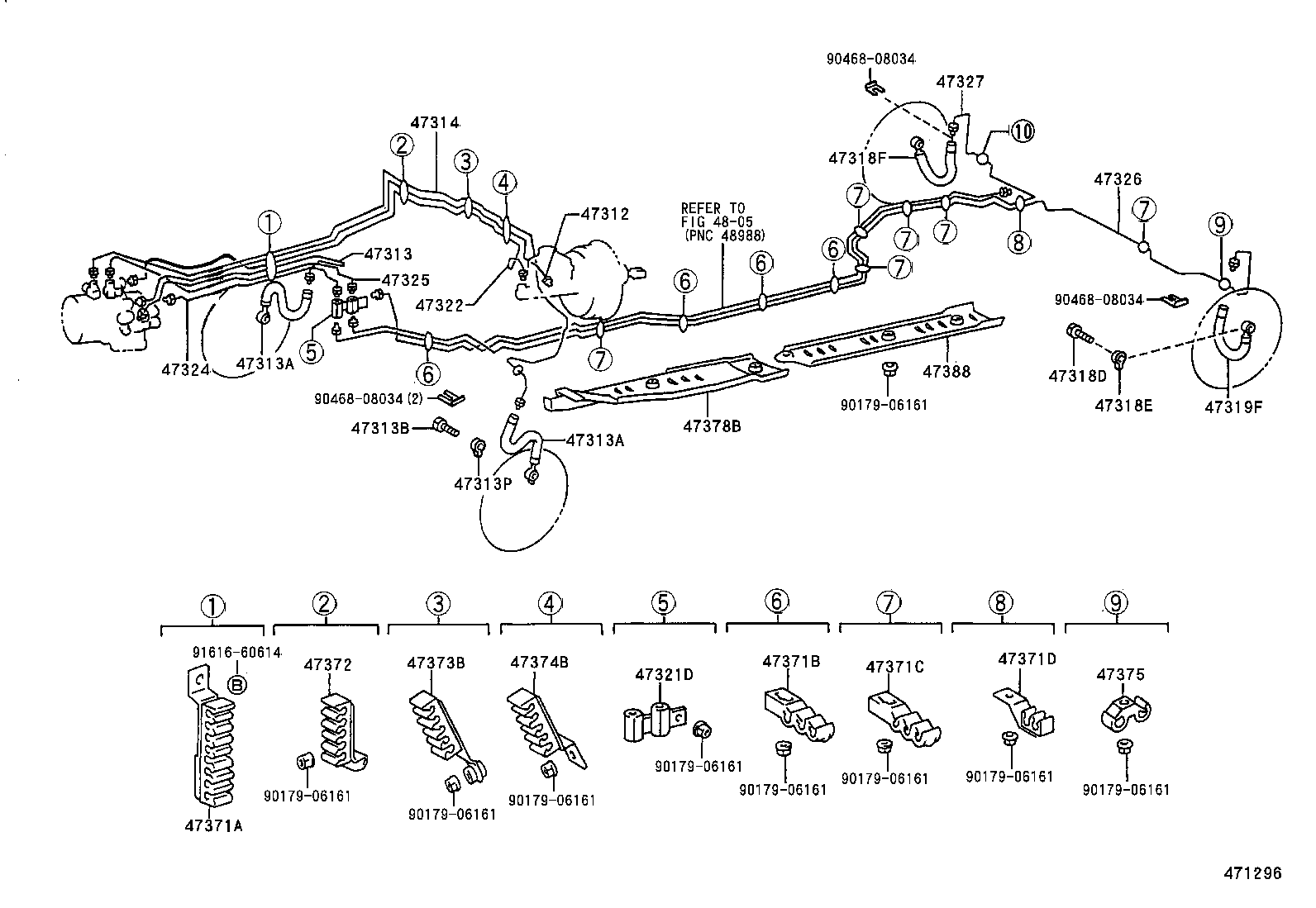 44510-50050 ACTUATOR ASSY, BRAKE product image