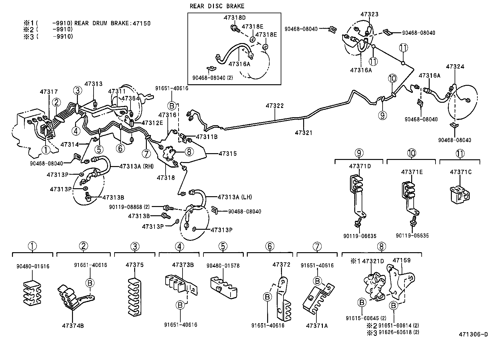 44510-12190 ACTUATOR ASSY, BRAKE product image