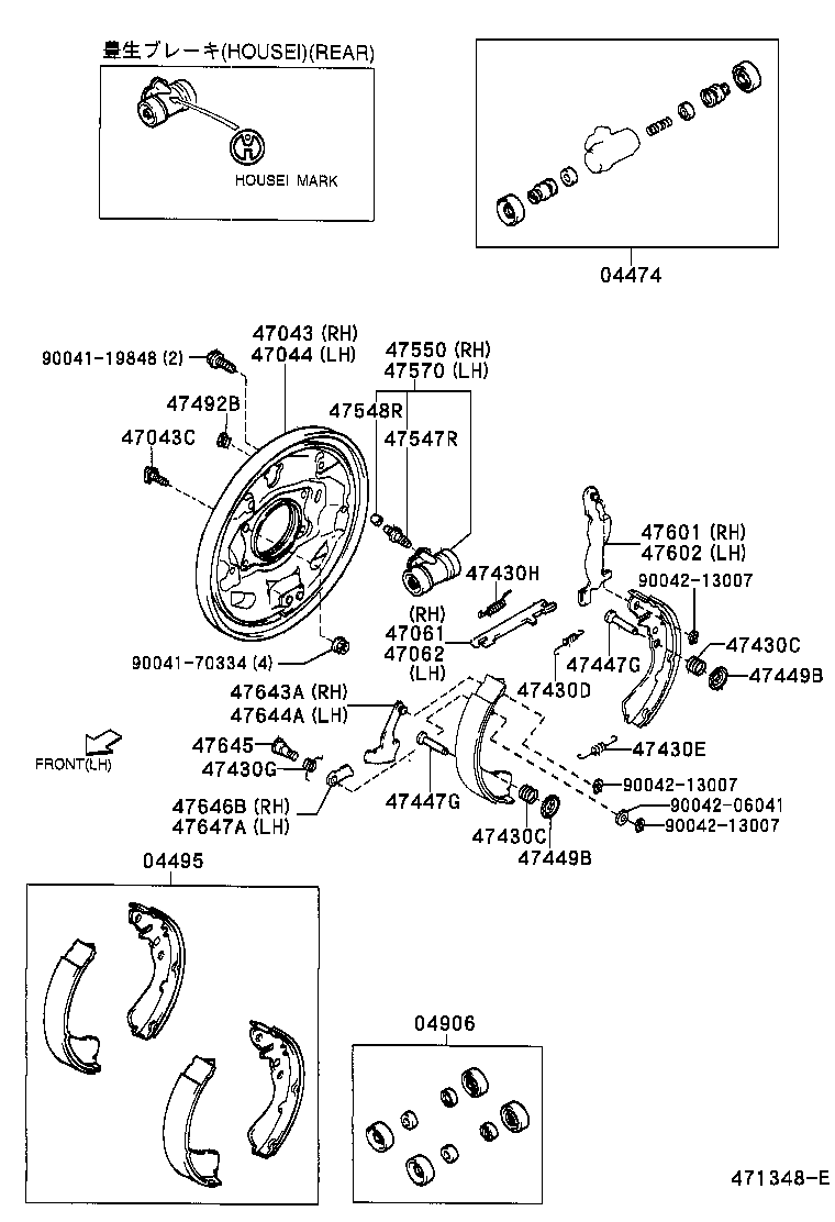 47491-97701 PLUG, SHOE INSPECTION(FOR REAR BRAKE) product image