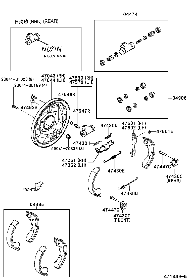 47491-97701 PLUG, SHOE INSPECTION(FOR REAR BRAKE) product image
