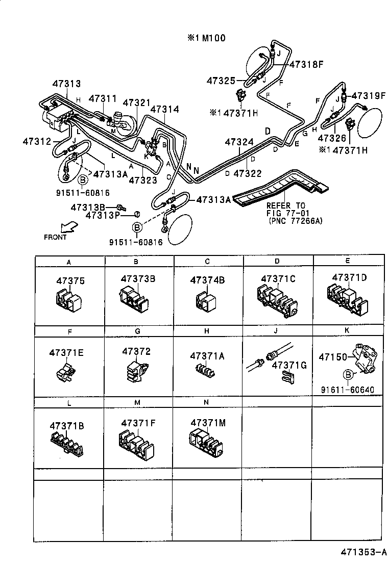 44050-97401 ACTUATOR ASSY, BRAKE product image