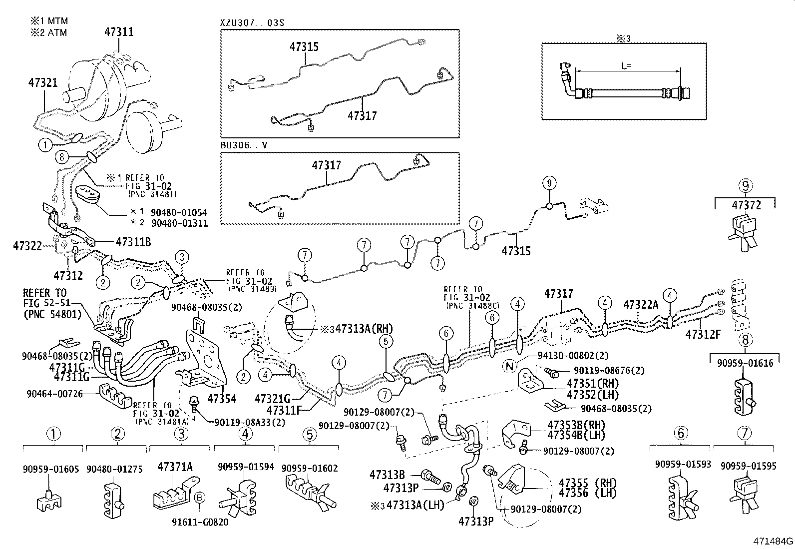 44591-37070 BRACKET, BRAKE ACTUATOR, NO.3 product image
