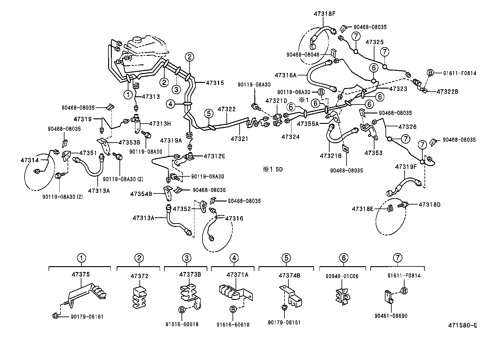 44510-60020 ACTUATOR ASSY, BRAKE product image