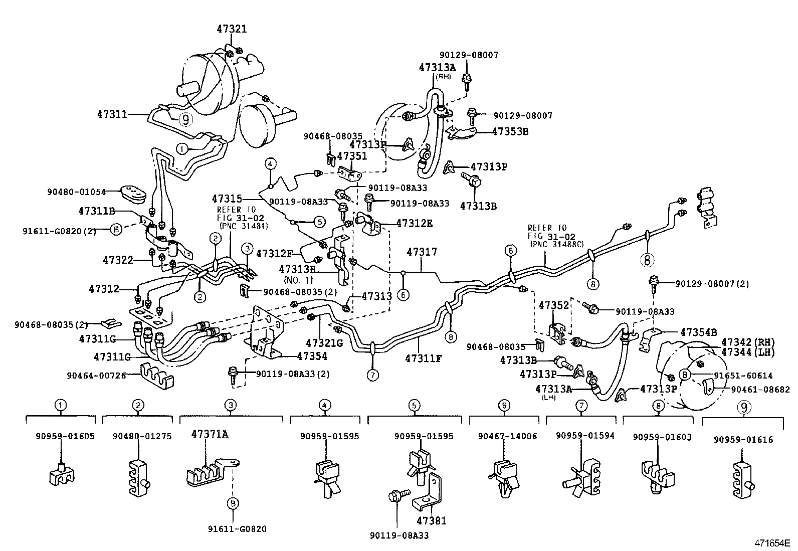 44050-37010 ACTUATOR ASSY, ABS & TRACTION product image
