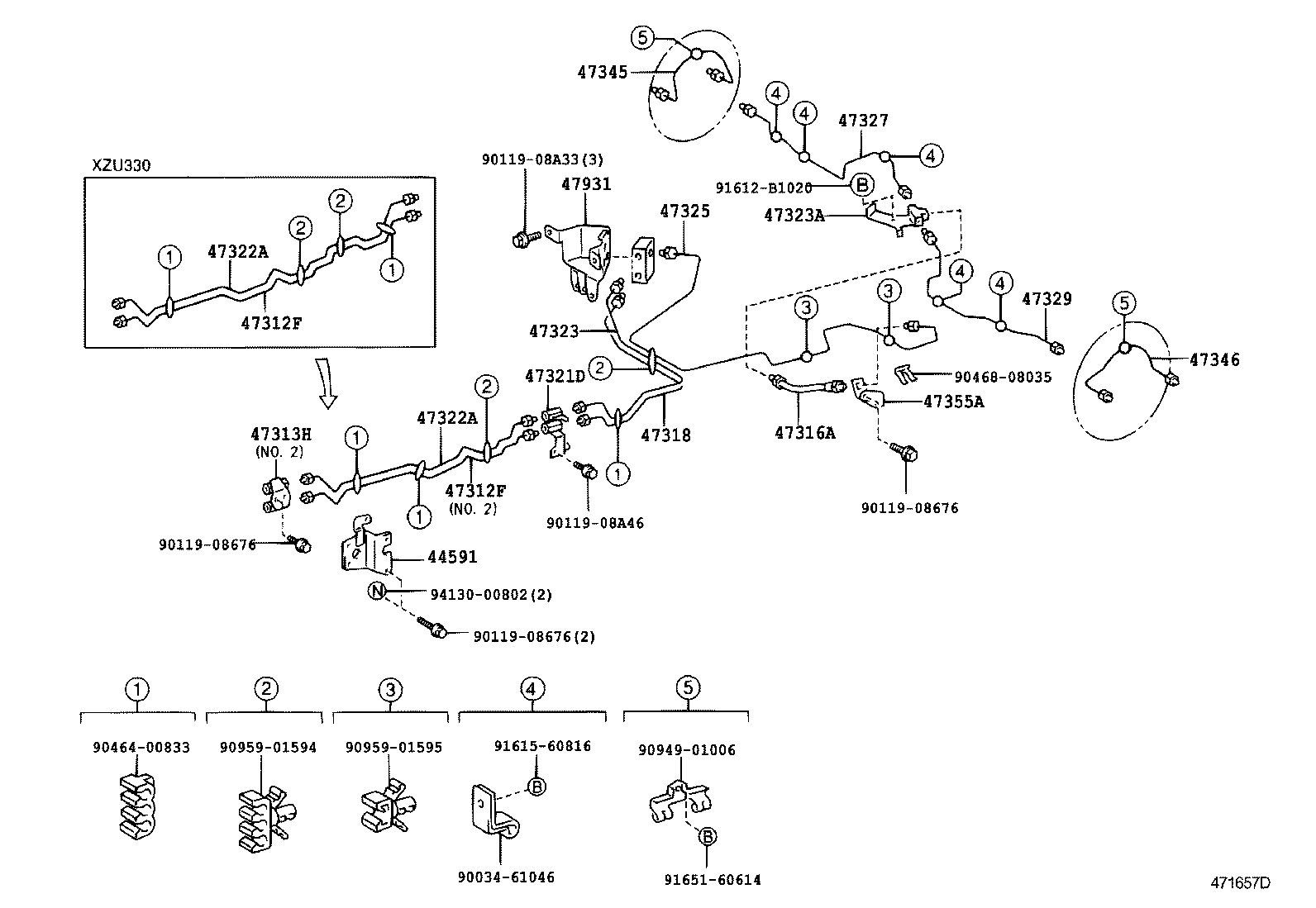 44050-37010 ACTUATOR ASSY, ABS & TRACTION product image