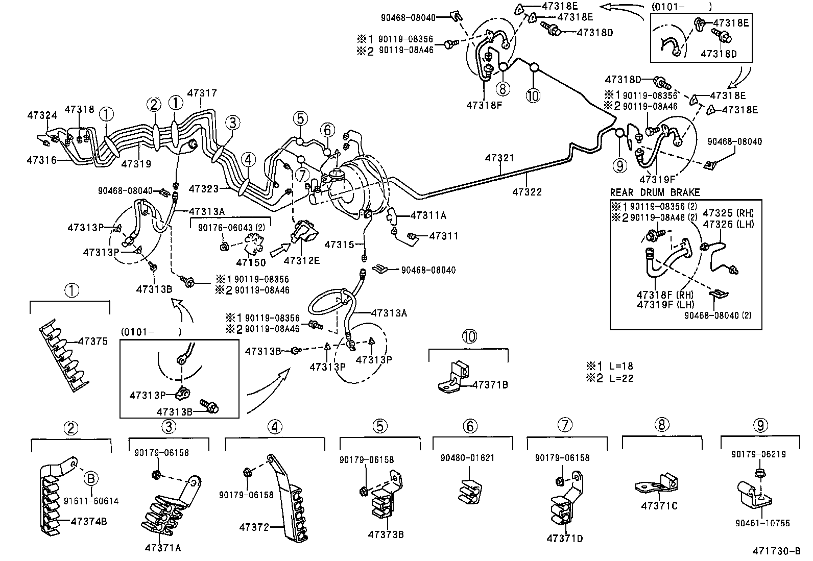 44540-33010 ACTUATOR ASSY, ABS & TRACTION product image