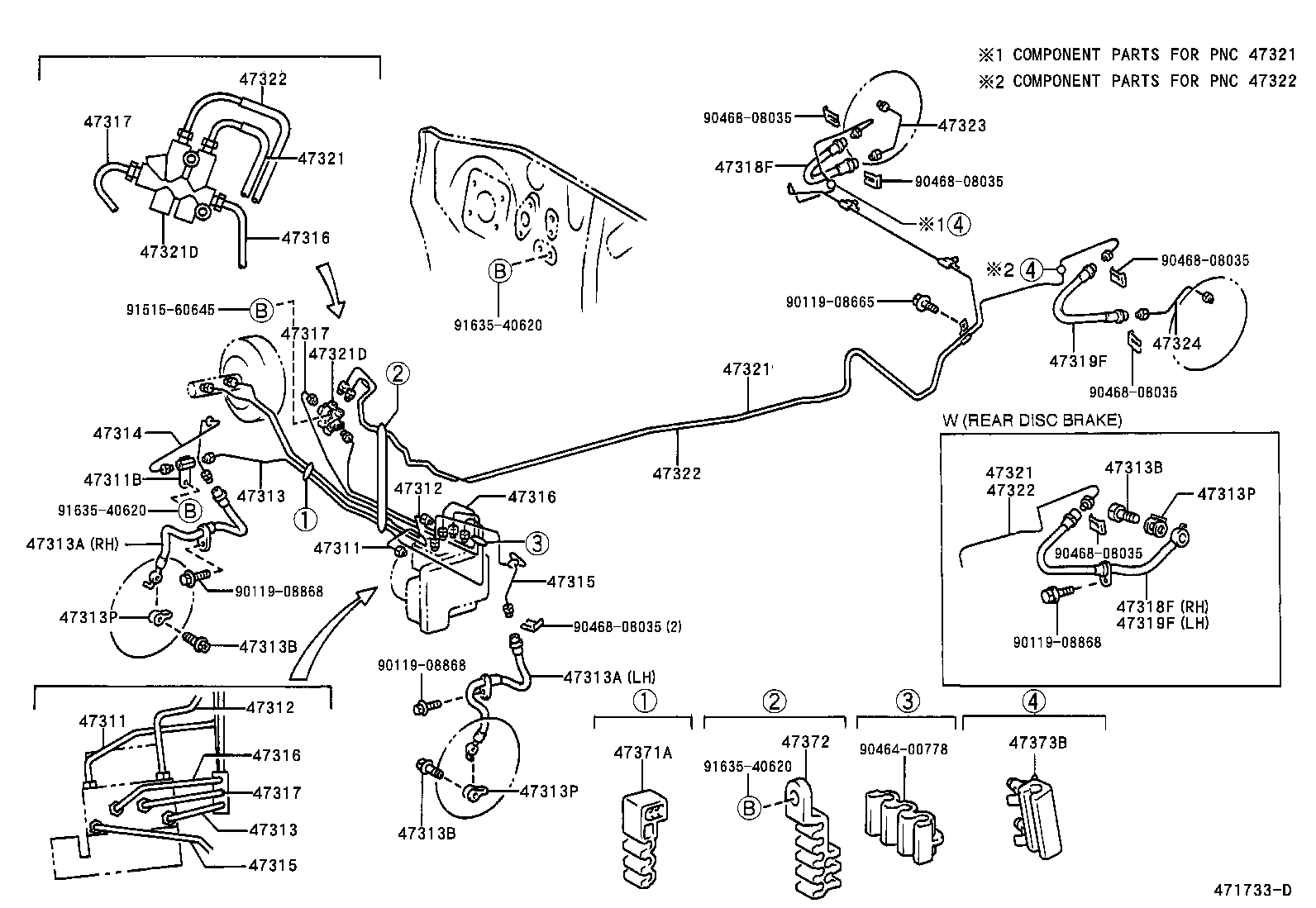 44050-52220 ACTUATOR ASSY, BRAKE product image