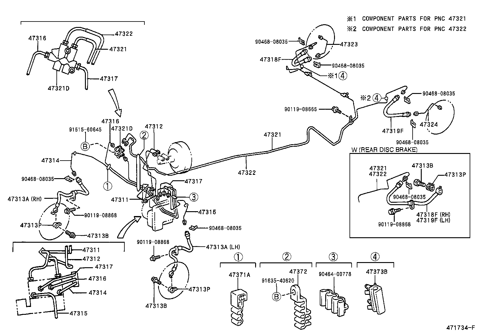 44050-52220 ACTUATOR ASSY, BRAKE product image