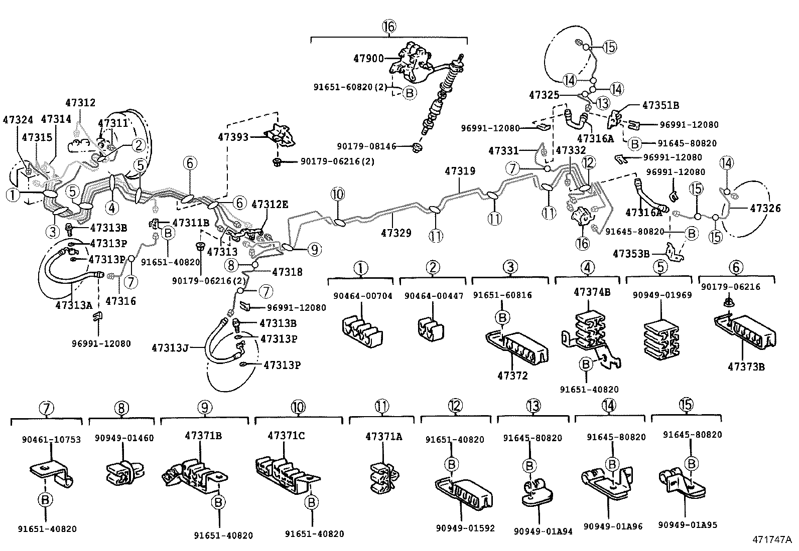 44050-26020 ACTUATOR ASSY, BRAKE product image