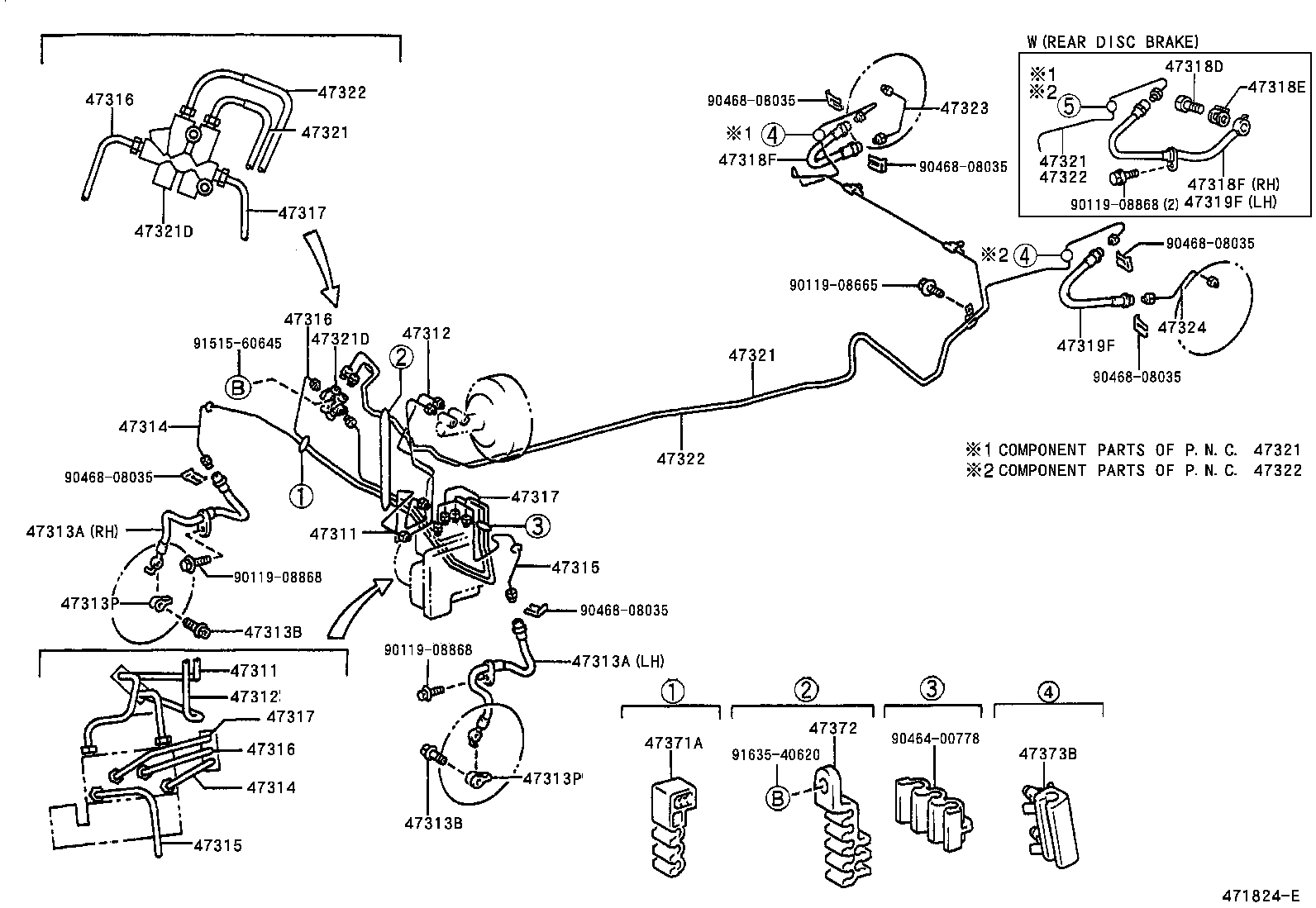 47547-22020 PLUG, BLEEDER(FOR BRAKE ACTUATOR) product image
