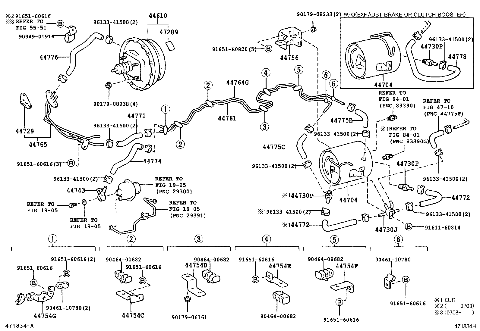 44610-36600 BOOSTER ASSY, BRAKE product image